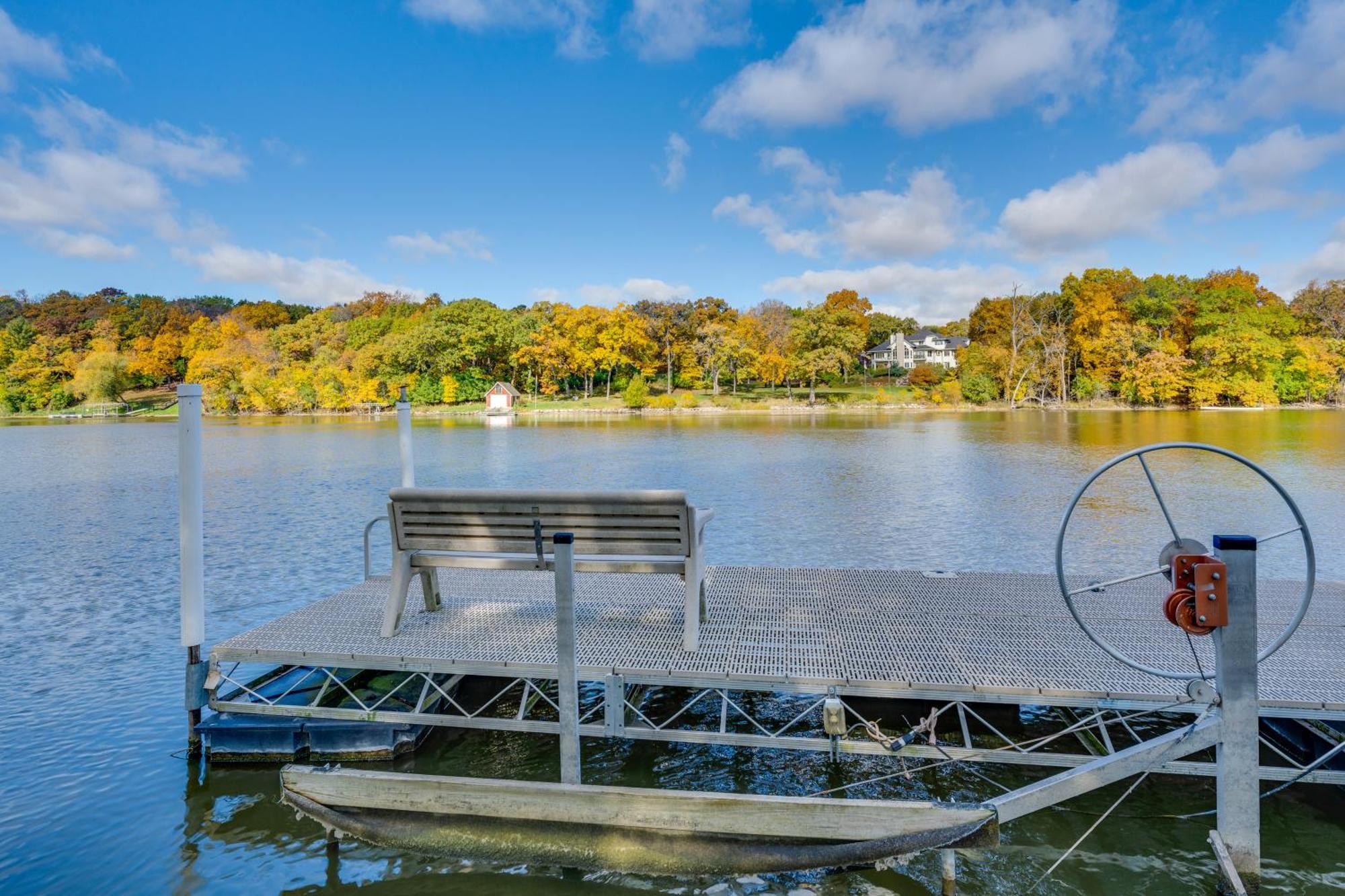 Rock River Retreat With Dock And Seasonal Pool! Edgerton المظهر الخارجي الصورة